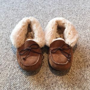 Ugg Australia Alena Tan Sheepskin Slipper Shoes 9